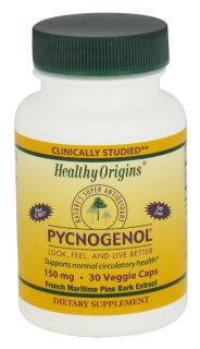 Healthy Origins   Pycnogenol 150 mg.   30 Vegetarian Capsules