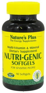 Natures Plus   Nutri Genic Multi Vitamin and Mineral Supplement   90 Softgels