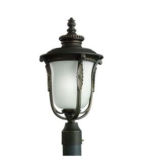 Luverne 1 Light Post Lights & Accessories in Rubbed Bronze 11035RZ