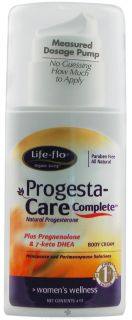 Life Flo   Progesta Care Complete Natural Progesterone Body Cream   4 oz.