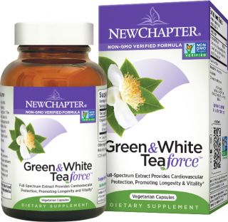 New Chapter   Organics Green & White Tea Force   60 Vegetarian Capsules