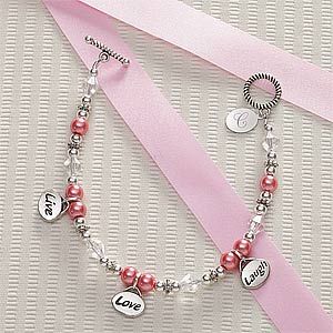 Personalized Charm Bracelets   Live, Love, Laugh