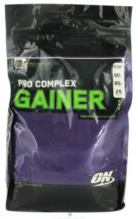 Optimum Nutrition   Pro Complex High Protein Lean Gainer Double Chocolate   10.16 lbs.