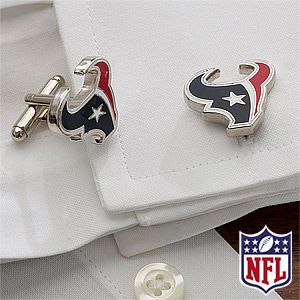 Houston Texans NFL Football Cuff Links