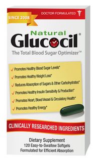 Neuliven Health   Natural Glucocil   120 Softgels