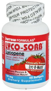 Jarrow Formulas   Lyco Sorb 10 mg.   60 Softgels