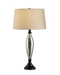 Imagination 1 Light Table Lamps in Silver/ Black 6267