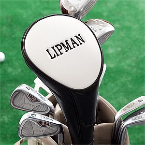 Personalized Golf Club Head Covers with Name