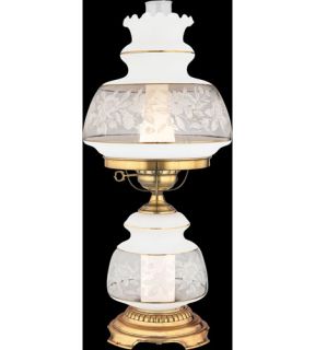 Satin Lace 1 Light Table Lamps in Gold Polished Flem SL702G