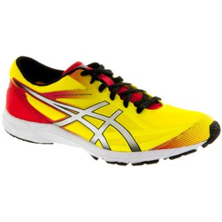 ASICS GEL Hyper Speed 6 ASICS Mens Running Shoes Flash Yellow/Black/Red