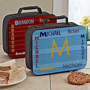 Personalized Lunch Bag for Boys   Thats My Name