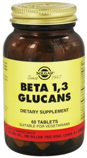 Solgar   Beta 1,3 Glucans   60 Tablet(s)