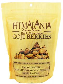 Himalania   Cacao Dusted Dark Chocolate Goji Berries   6 oz.