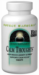 Source Naturals   Calm Thoughts   90 Tablets