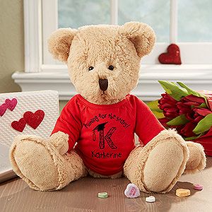Personalized Kids Graduation Teddy Bear   Aiming For The Stars