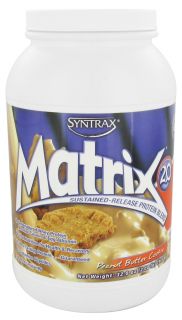 Syntrax   Matrix 2.0 Sustained Release Protein Blend Peanut Butter Cookie   2 lbs.