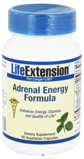 Life Extension   Adrenal Energy Formula   60 Vegetarian Capsules