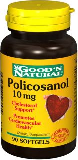 Good N Natural   Policosanol 10 mg.   90 Softgels