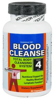 Health Plus   Blood Cleanse Total Body Cleansing System   90 Capsules