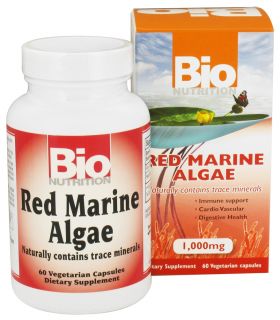Bio Nutrition   Red Marine Algae 1000 mg.   60 Vegetarian Capsules