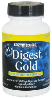 Enzymedica   Digest Gold Premium Enzyme Formula   90 Capsules