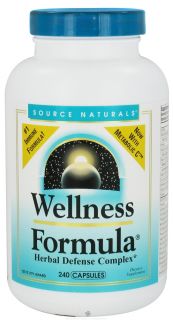 Source Naturals   Wellness Formula   240 Capsules
