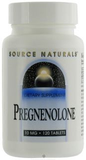 Source Naturals   Pregnenolone 10 mg.   120 Tablets