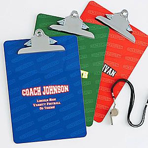 Personalized Coach Clipboards   #1 Coach
