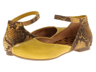 Think Balla Damen   82169 Womens Flat Shoes (Yellow)