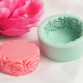 Rose Flower Silicone Handmade Soap/Cake/Chocolate Mold