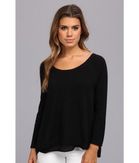 Central Park West Chile Pullover Sweater Womens Sweater (Black)