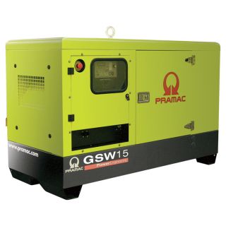 Pramac Commercial Standby Generator   12 kW, 120/208 Volts, Yanmar Engine,