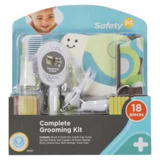 Safety 1st 18pc Complete Baby Care Grooming Kit with Case   Green/Blue