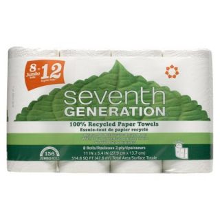 Seventh Generation Recycled Bathroom Tissue   8 Rolls