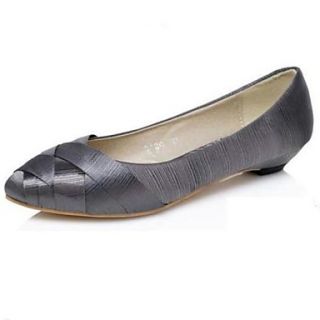 Satin Womens Flat Heel Ballerina Flats Shoes (More Colors)
