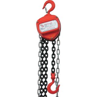 Vestil Hand Chain Hoist   1000 Lb. Capacity, 20 Ft. Lift, Model HCH 1 20