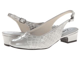 Trotters Dea Womens 1 2 inch heel Shoes (Silver)
