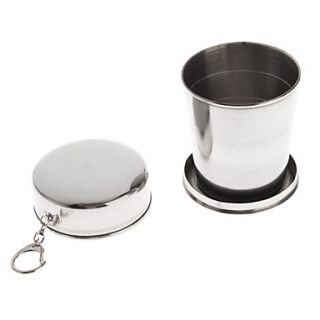 Tourism Supplies Outdoor Camping and Stainless Steel Foldable Cup