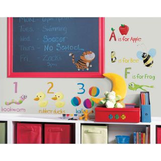Roommates Education Station Peel And Stick Wall Decals