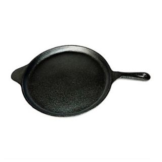 10 Cast Iron Frying Pan with Handle, Dia 26cm x H2cm