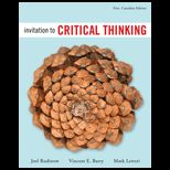Invitation to Critical Thinking (Canadian)