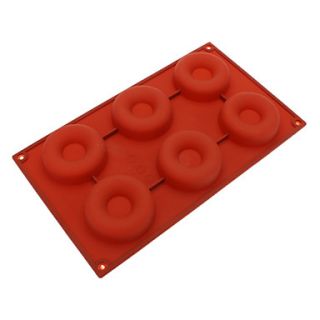 Donut Shaped Silicone Cake Cookie Mould