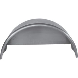 Carry On Trailers Single Wheel Steel Fender with Skirt   32 Inch L x 9 Inch W x