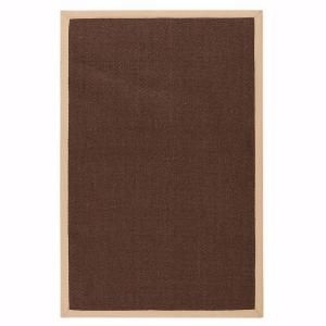 Home Decorators Collection Marblehead Sisal Chocolate and Camel 9 ft. x 12 ft. Area Rug 0291050880