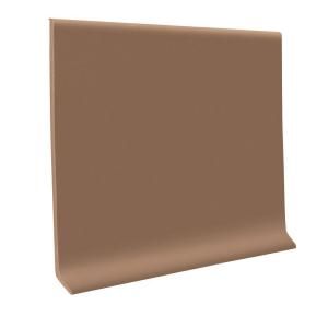 ROPPE 700 Camel 4 in. x 48 in. x .125 in. Wall Base Cove (30 Pieces) 40C73P191