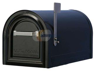 Solar Group WM16KB01 Large Black Wyngate Rural Mailbox