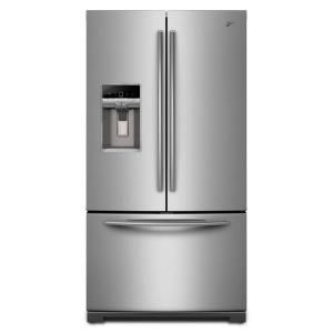Maytag Ice2O 28.6 cu. ft. French Door Refrigerator in Monochromatic Stainless Steel MFT2976AEM