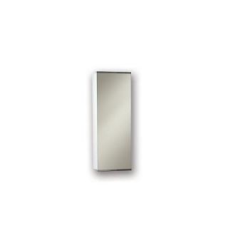 NuTone Bel Aire 13 in. Surface Mount Medicine Cabinet in Polished Stainless Steel 626