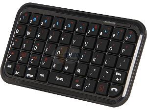 Eagle ET KB100B BK Black Bluetooth Mini Keyboard with Speakerphone