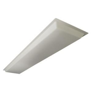 Lithonia Lighting 10.44 in. x 48.22 in. Dropped White Acrylic Diffuser DSBDDROP